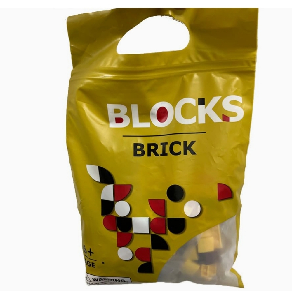 BLOCKS BRICK 314 Piece Multicolor Building Bricks ~ Age 6+